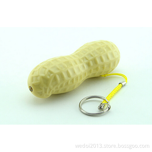 Lovely Peanut Shaped Keychain Power Bank with 2000mAh (WY-PB73)